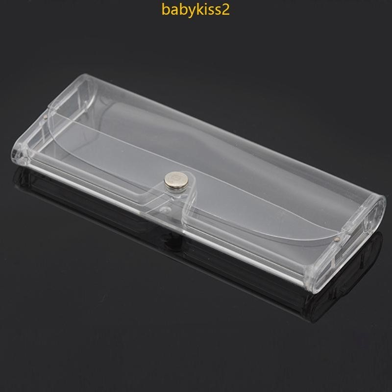Stylish Transparent Eye Glasses Soft for Case Box Portable Protector