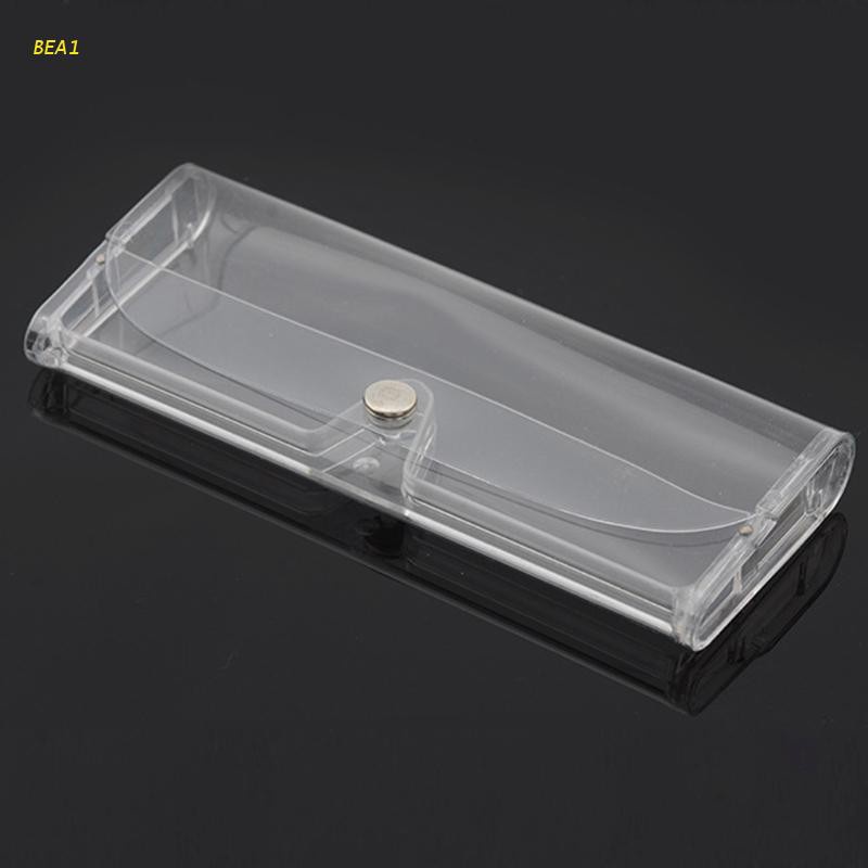 Stylish Transparent Eye Glasses Soft for Case Box Portable Protector