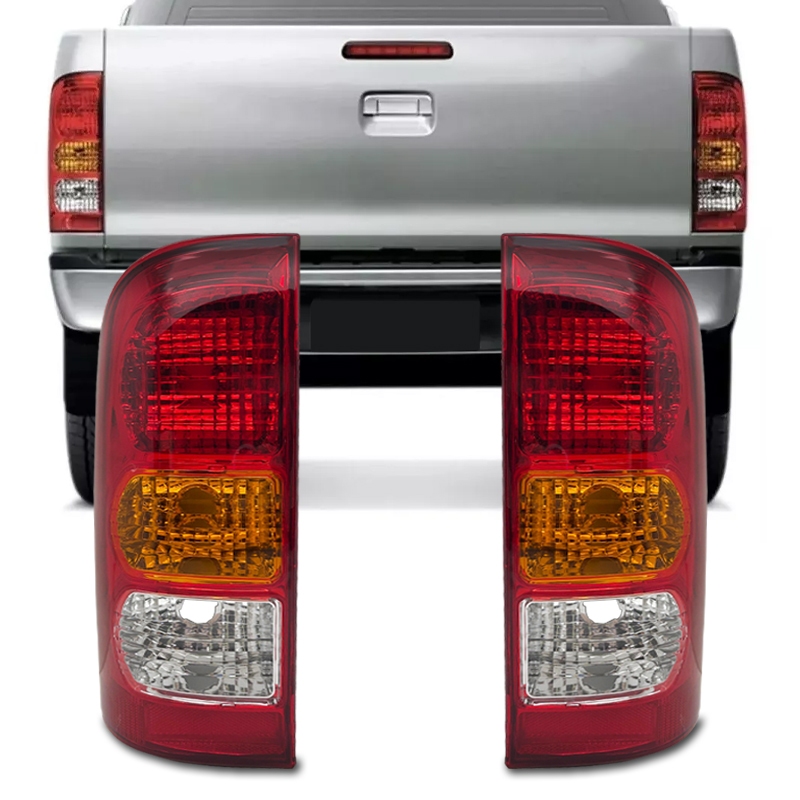Lanterna Traseira Toyota Hilux 2005 06 07 08 09 10 2011 Tricolor