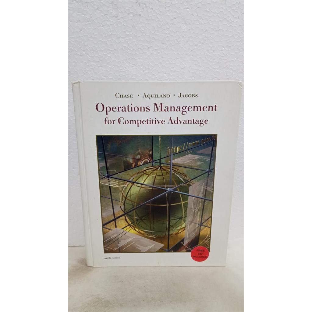 Operations Management For Competitive Advantage autor Chase, Aquilano, Jacobs