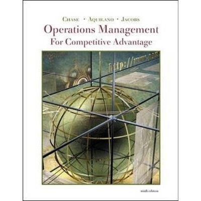 Operations Management For Competitive Advantage autor Chase, Aquilano, Jacobs