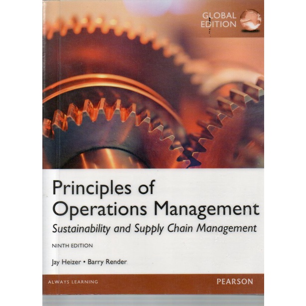 /Principles of Operations Management de Jay Heizer e Barry Render