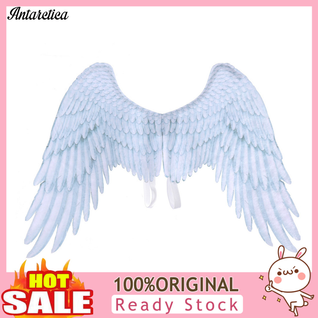 Children Angel Wings Kids Dress-up Children's Lightweight Simulated Props with Elastic Straps Non-woven Decorative Fairy