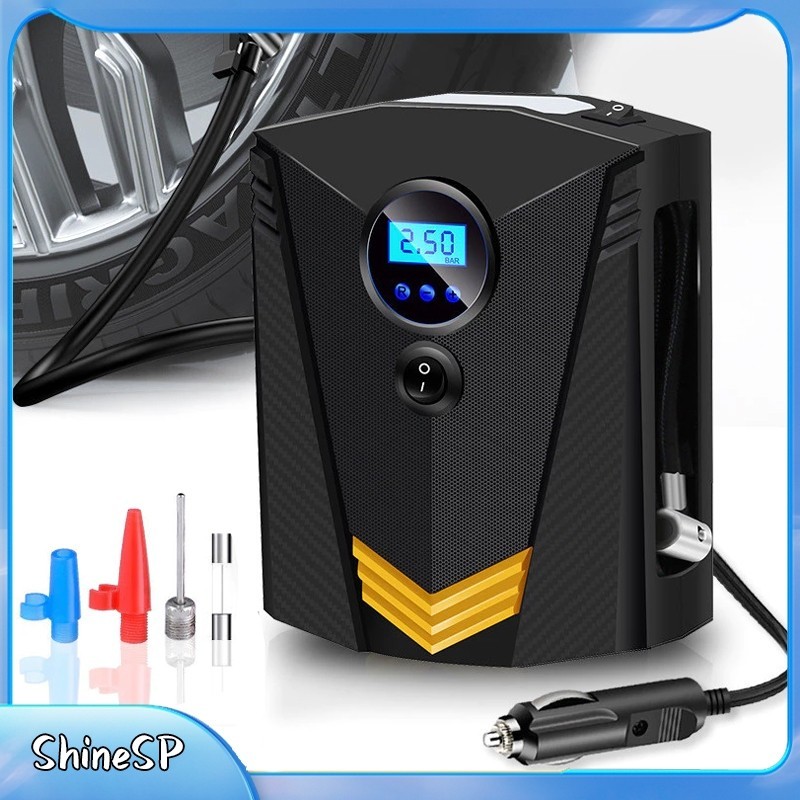 Compressor Ar Inflador Ar Pneu Digital Bola Lanterna 12v  Alta qualidade