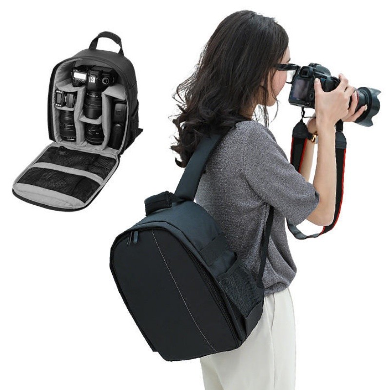 Mochila Digital Para Câmera Protetora À Prova D'água Fotografia De Ambiente Externo DSLR