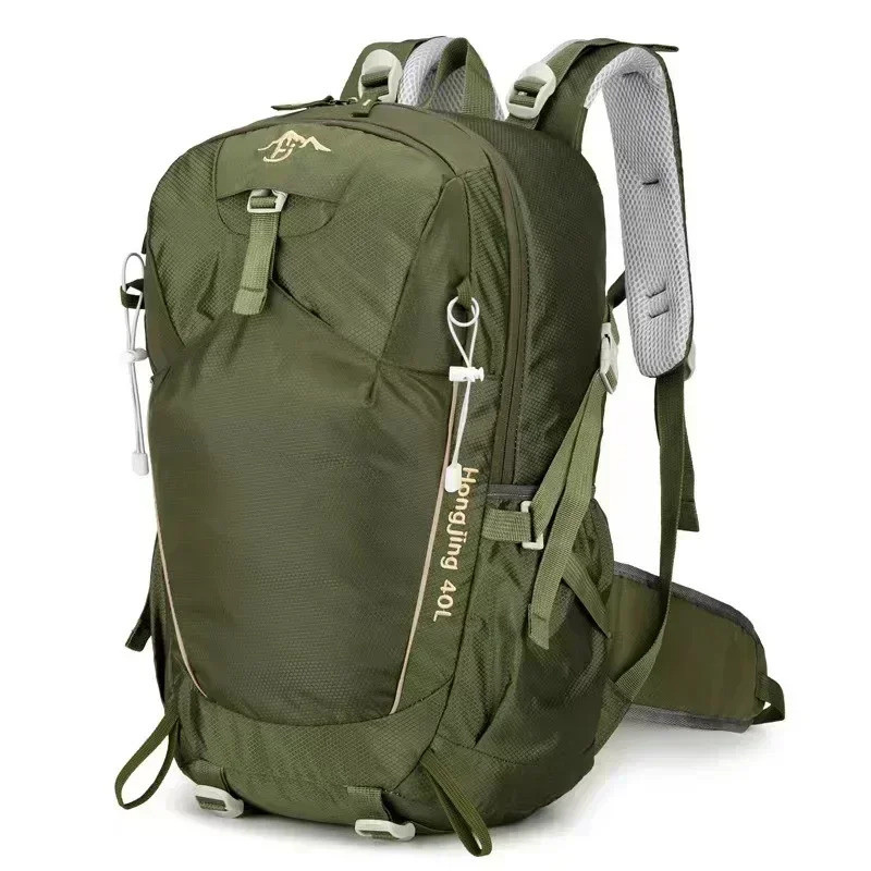 40L Caminhadas Ao Ar Livre Mochila De Acampamento À Prova Dwaterproof Água Leve Saco Montanhismo Ciclismo Com Capa