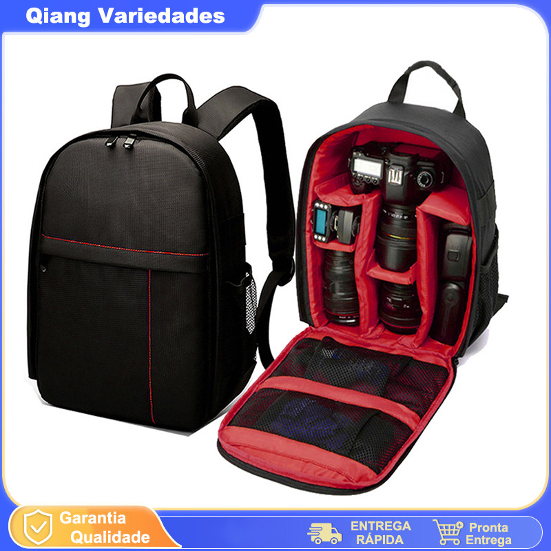 Mochila Para Fotografia Cameras Lentes E Acessórios para câmera SLR à prova d'água Nikon, Canon, Sony