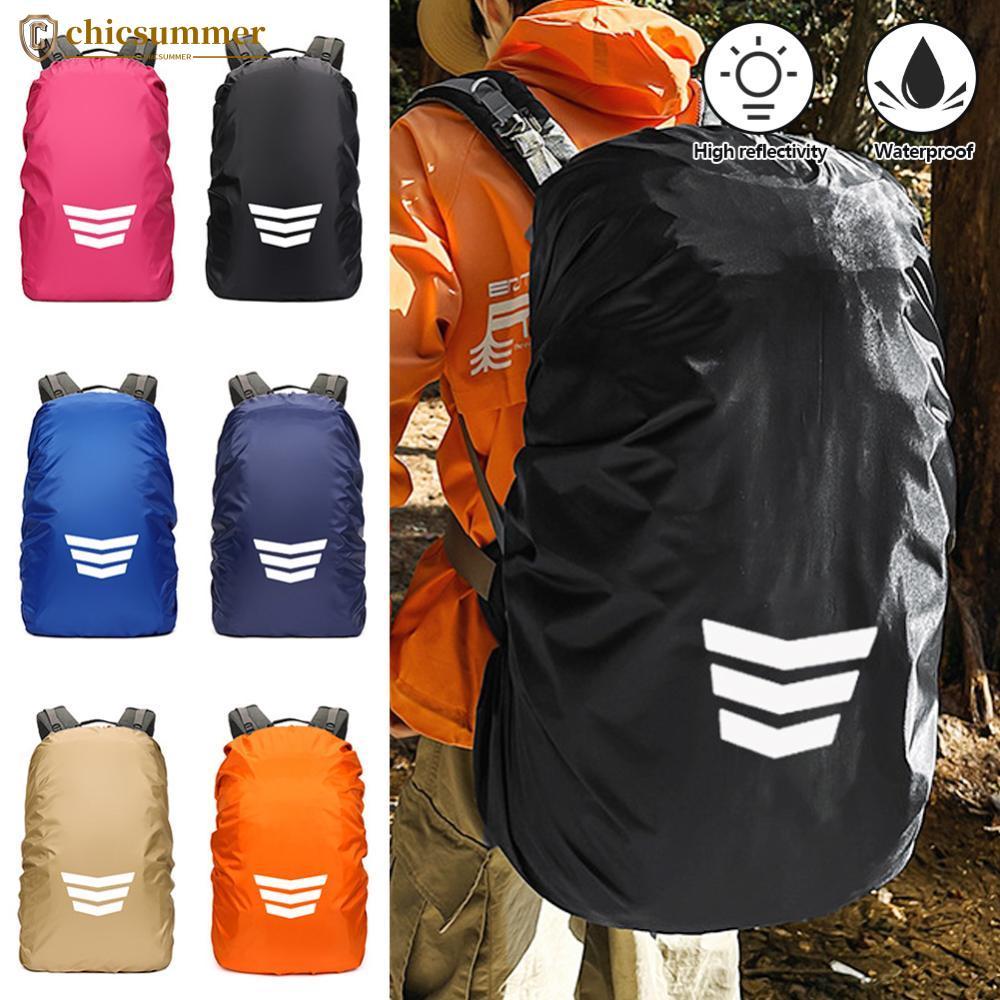 CHICSUMMER Capa De Chuva Mochila Reflexiva Camo Ciclismo Ao Ar Livre Caminhadas Escalada Bolsa À Prova D'água Contra Poe
