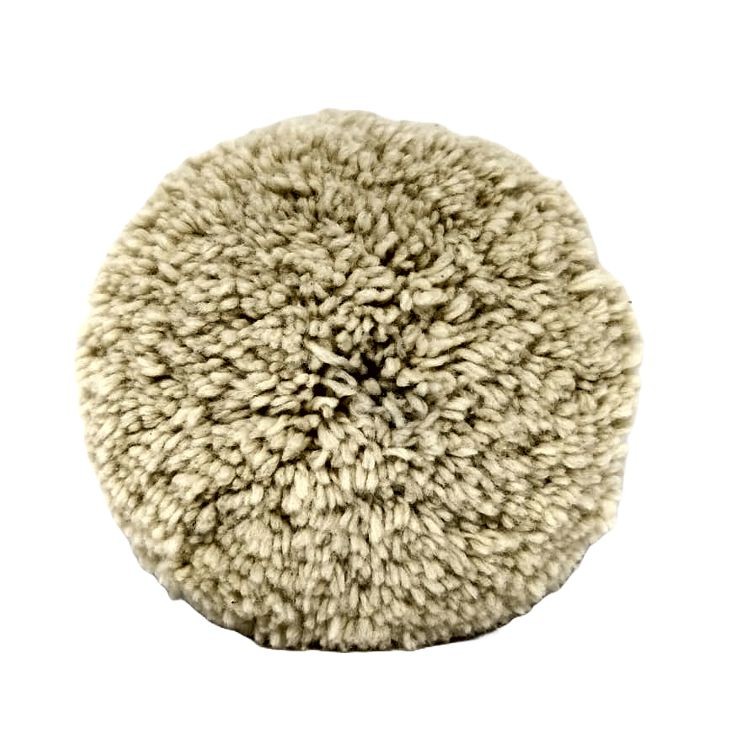 Boina de Lá Branca Dupla Face Corte Pesado 160mm - 6 pol. RAZOR  (GoEcoWash)
