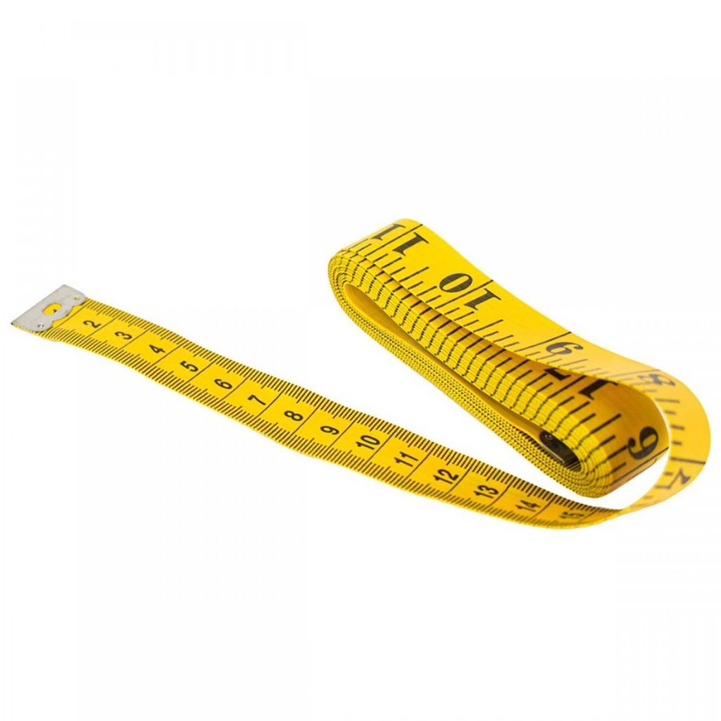 Fita Métrica 3 Metros com Dupla Escala Cm e Pol Costura Medida Corporal - FM-3