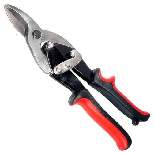 TESOURA PARA CHAPA, 10 POL. 250 MM, CORTE RETO, CABO DUPLA INJECAO, 1
