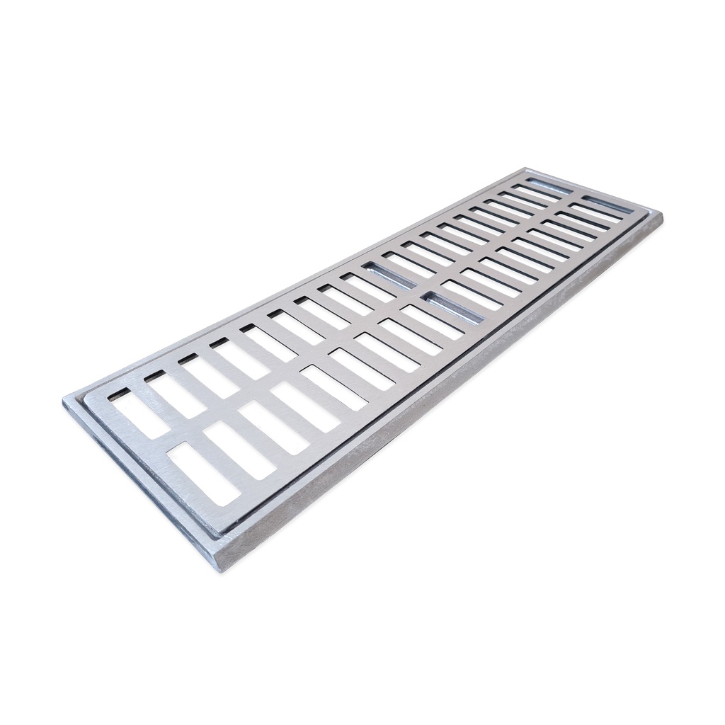 Ralo Grelha 15x40 Pluvial C/ Suporte