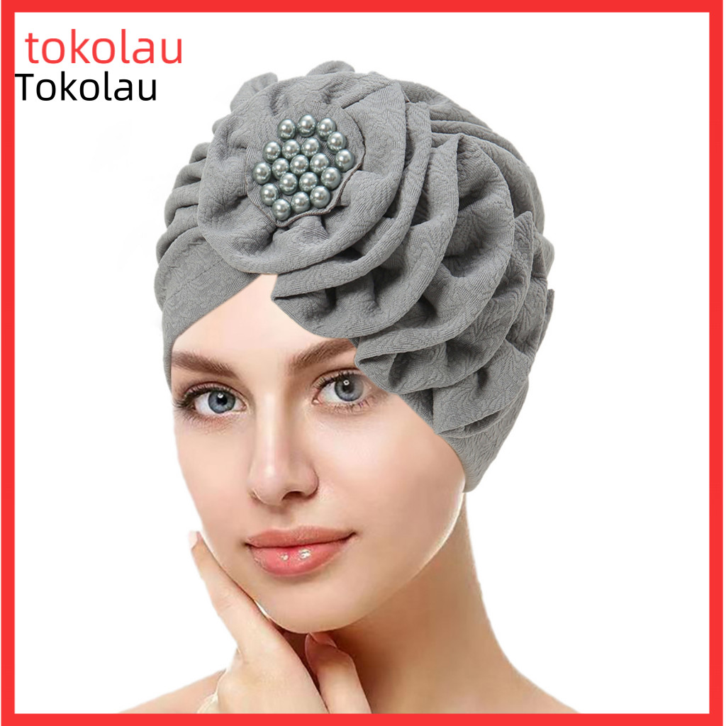 Lady Soft Hat Women Turban Solid Color Stylish Head Wrap Comfortable Fashionable Hair Cover for Ladies Girls – Perfect