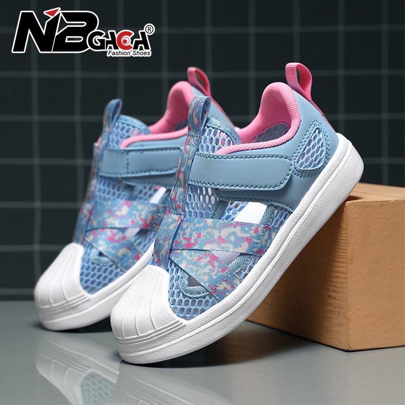 2023 Summer Girls' Sandals Fashion New Korean Soft Bottom Princess Girls' Comfortable X019