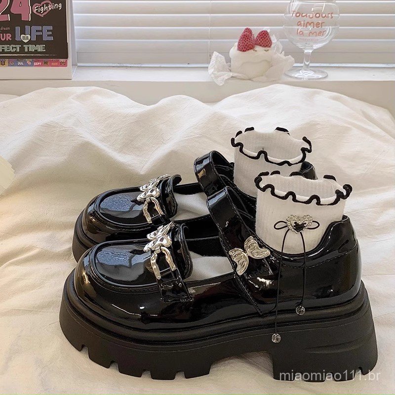 2025 Spring New Children Leather Shoes for Girls Fashion Korean Style Princess Soft Bottom Comfortable Casual Anti-slipp