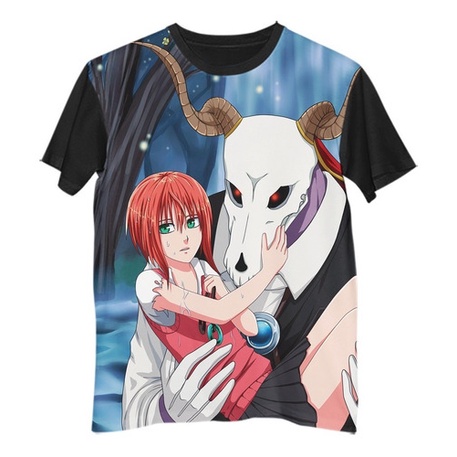 Pt Camisa Camiseta Anime Mahoutsukai Chise Elias Magia G1495