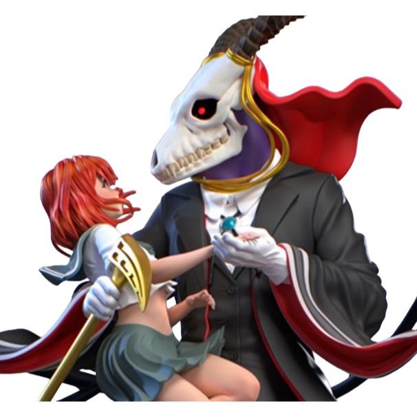 Elias Ainswort e Chise Hatorih - The Ancient Magus' Bride