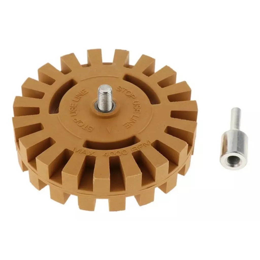 Disco Removedor De Adesivos Cola 100mm 4 Pol Para Furadeira