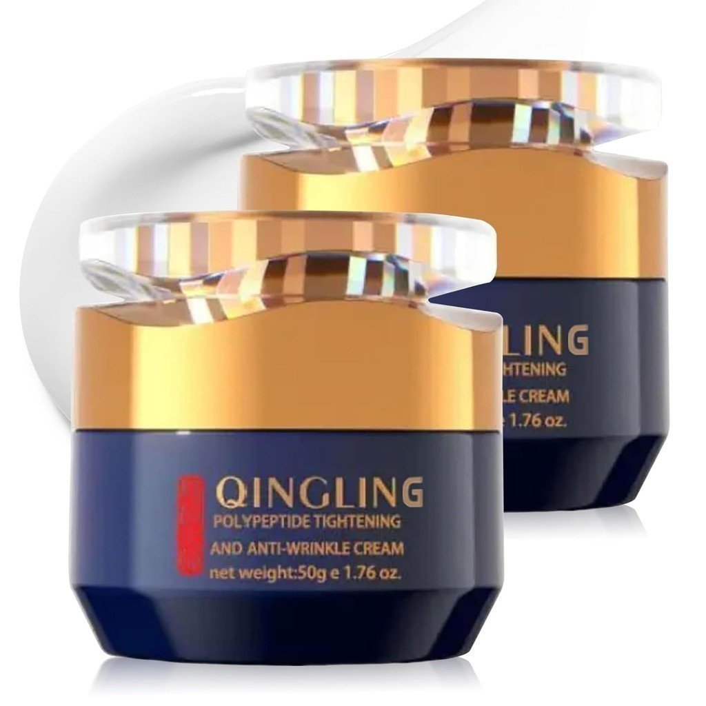 Creme Antirrugas Qingling, Creme Facial Qingling, Creme Removedor de Rugas Qingling, Creme Antirrugas e Firmador com Pol