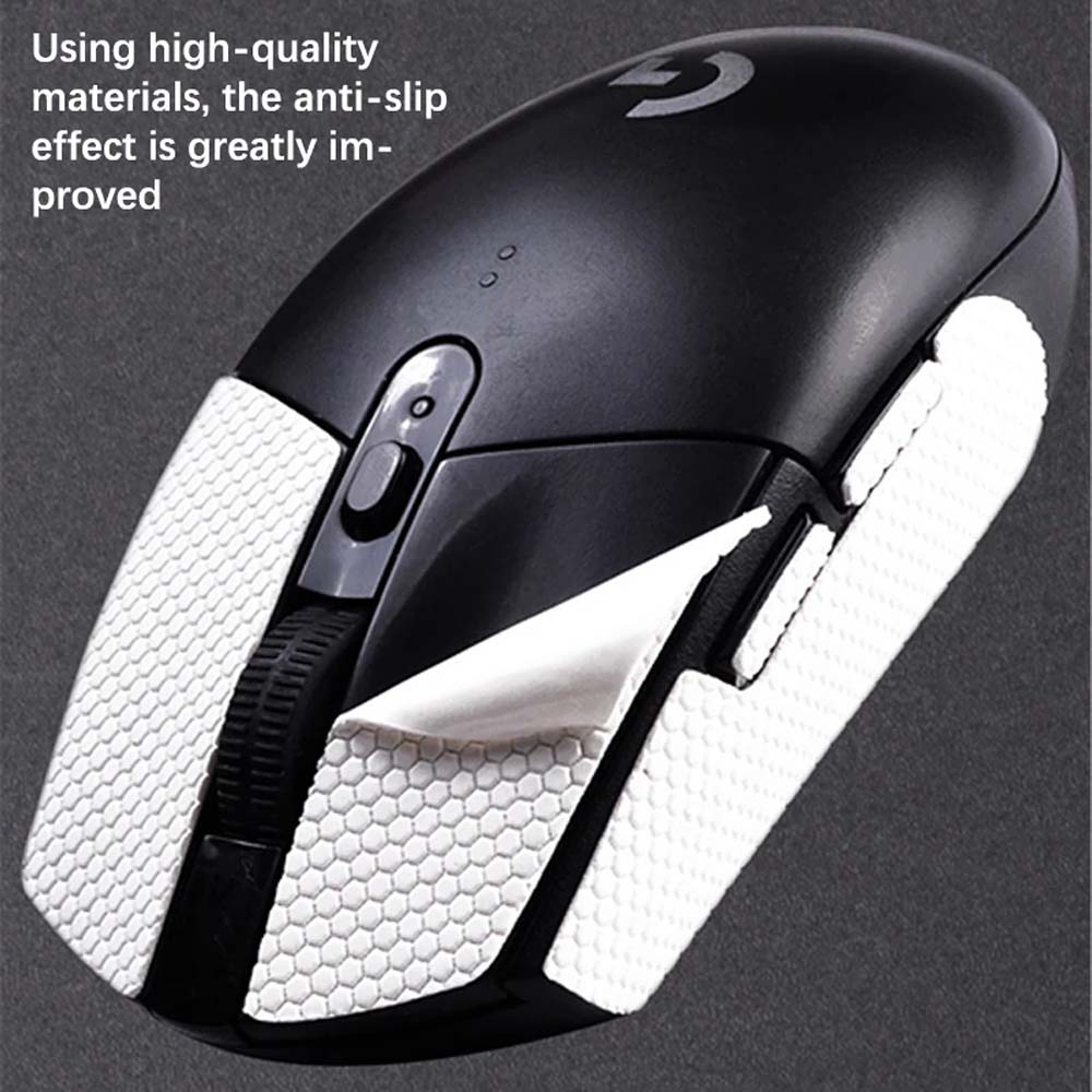 Fita Antiderrapante Compatível com Mouse Logitech G304/G102 - Adesivo Protetor Antiderrapante, Resistente ao desgaste,