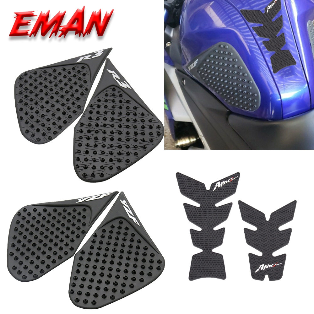 Adesivo Para Tanque De Motocicleta , Adequado YAMAHA YZFR3 YZFR25 2014-18 , Protetor Antiderrapante , Gás , Joelho , Tra