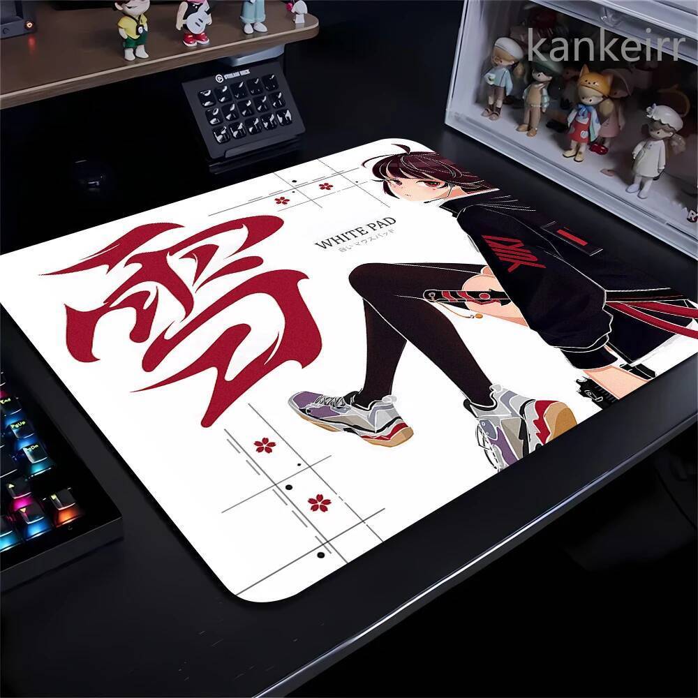 Anime Mousepad YUki Aim Gaming Mouse Pad Gamer Profissional FPS E-Sports Esteira 45x40CM Jogo Premium Equilíbrio Portáti