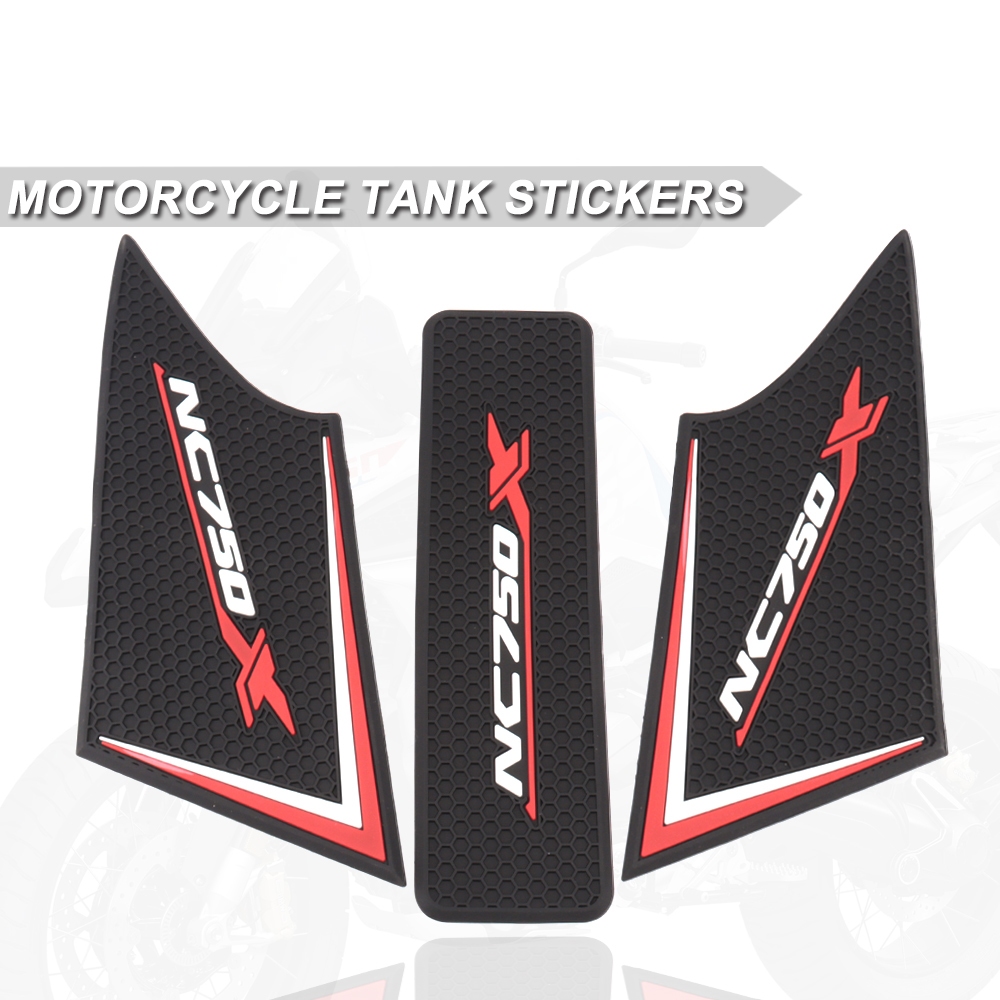 Apto Para HODNA NC750X 2021-2025 Motocicleta Anti Deslizamento Tanque Almofada Protetor Adesivo Decalque De Borracha
