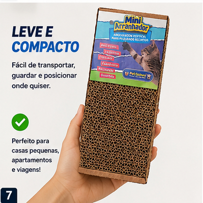 Mini arranhador para gatos- antistress.
