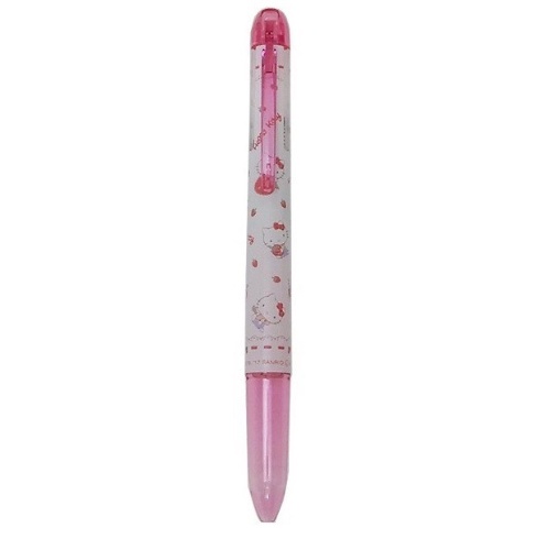 PILOT HI-TEC-C COLETO Sun-Star SANRIO (Suporte p/ 4 Cores)  Hello Kitty Pink Strawberry
