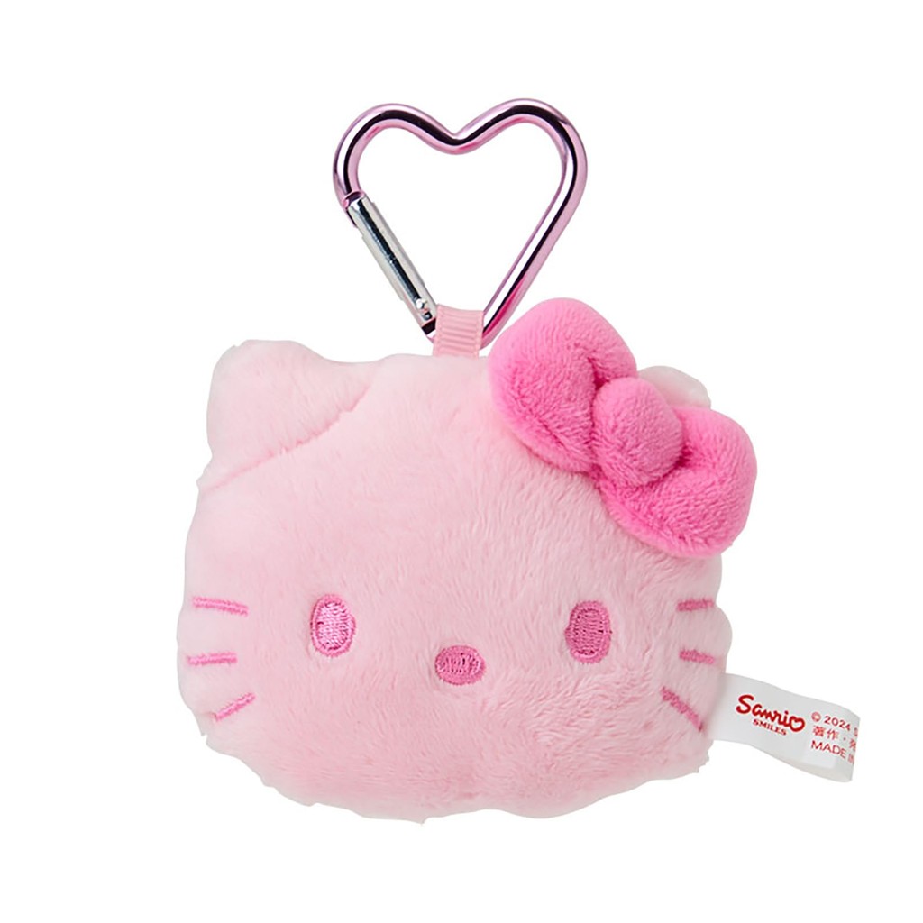 Japão Direct Sanrio Holder de mascote em forma de rosto I Love Hello Kitty Hello Kitty Pink 087572
