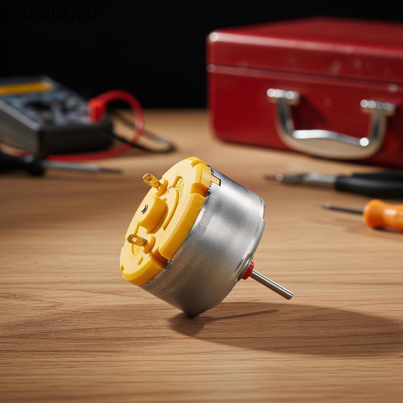 BEC Mini Motor DC RC500-KW/16260 6V 9V 12V 32mm De Diâmetro Eixo Redondo Para Projetos De Reparo De Modelo De Brinquedo