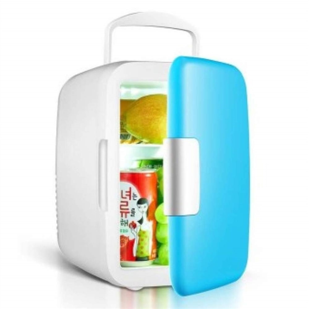 MINI GELADEIRA FRIGOBAR 2 EM 1 REFRIGERADOR E AQUECEDOR 12V 4L RETRO CASA E CARRO 4 LITROS COSMETICOS PROFISSIONAL