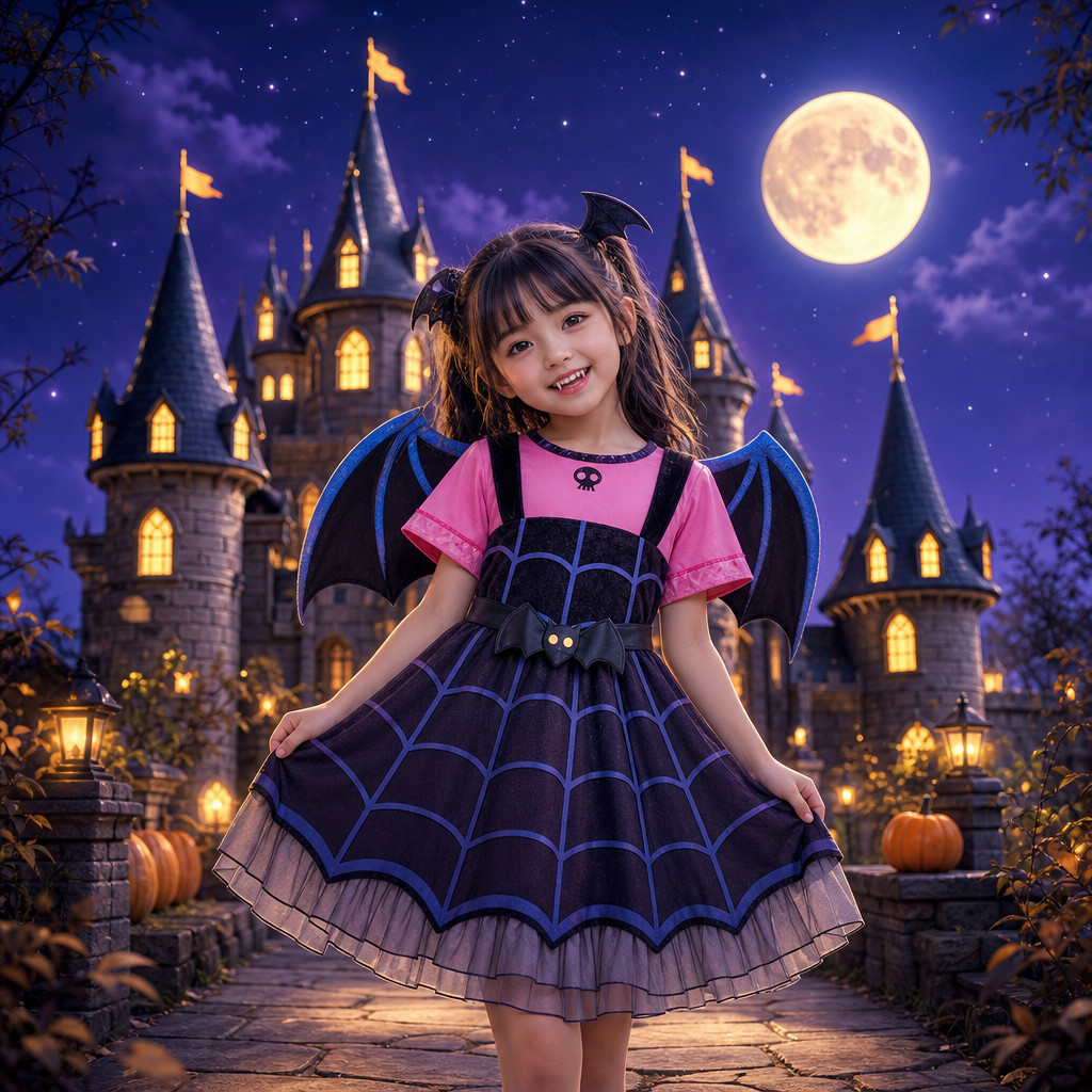 Meninas Assustador Vampiro Princesa Vestido Halloween Cosplay Traje Festa Da Criança Crianças Carnaval Fantasia Role Pla