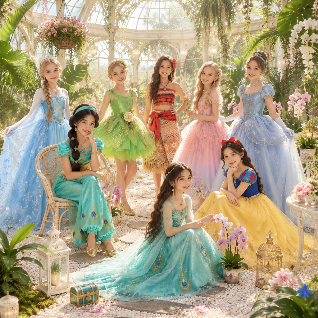 Meninas Elsa Anna Princesa Traje Vestido Crianças Carnaval Cosplay Branca De Neve Aurora Moana Rapunzel Belle Sereia Rou