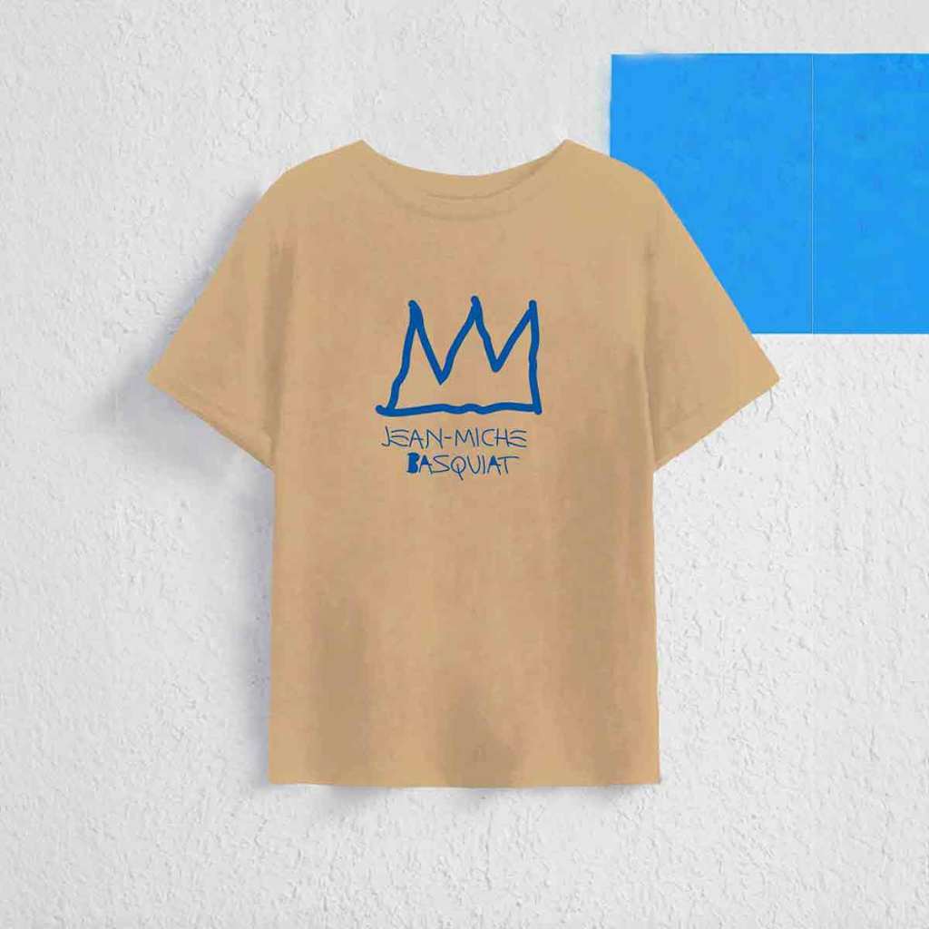T Shirt Jean Miche Basquiat Cute Vibes Soft Modern Moda Gringa Daizy Instagrammer Camiseta Manga Curta