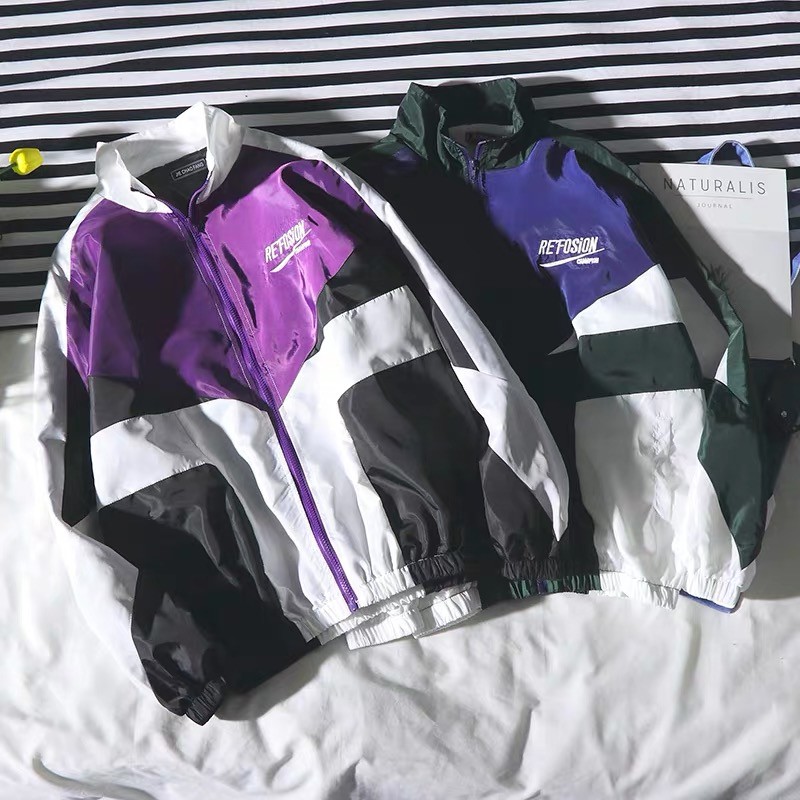 Retro Coat American Street Style Windbreaker