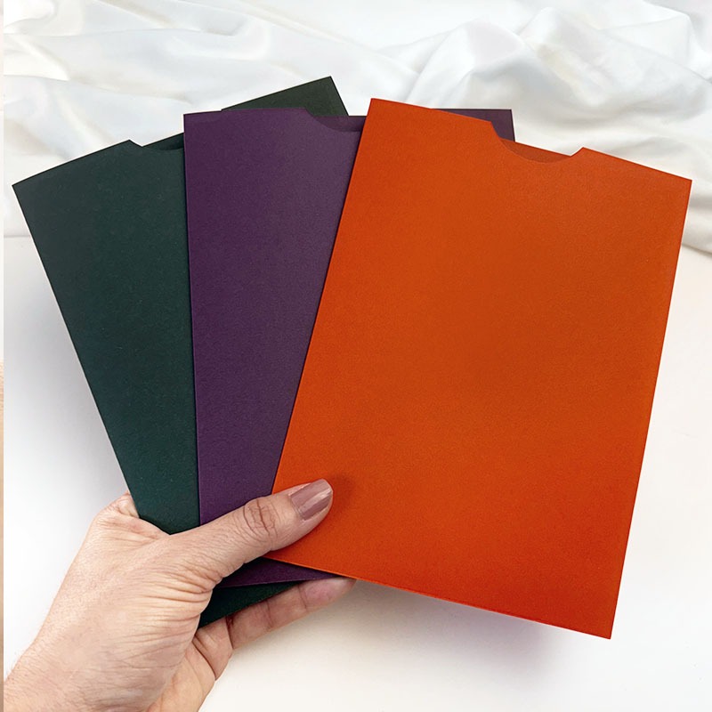 ENVELOPE PARA CONVITE DE CASAMENTO LUVA 13,5X18,5CM DIVERSAS CORES 180G