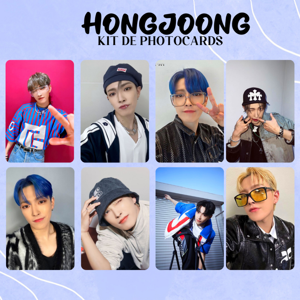 Photocards Hongjoong (FANMADE)