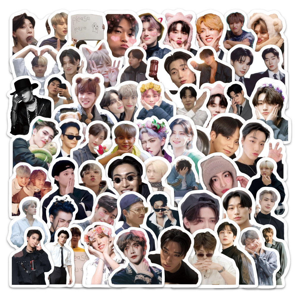 8-120 Unidades Adesivos ATEEZ GOLDEN HOUR Part5 14o Mini Álbum Coreano Boy Band Part3 Foto Hongjoong Seonghwa Yunho Baga