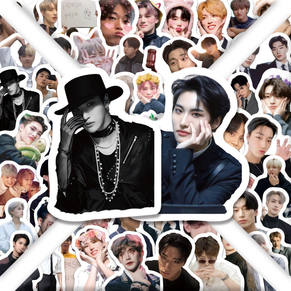 8-120 Unidades Adesivos ATEEZ GOLDEN HOUR Part5 14o Mini Álbum Coreano Boy Band Part3 Foto Hongjoong Seonghwa Yunho Baga