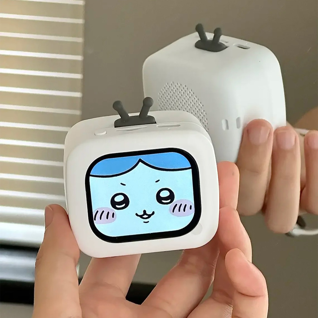 Mini Alto-Falante Bluetooth Com Display Eletrônico De Animais De Estimação E Letras , Som Portátil De Alta Qualidade
