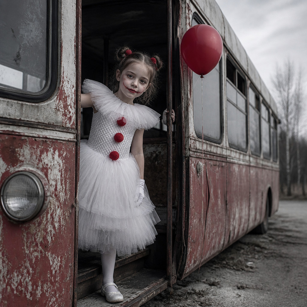 Meninas Palhaço Coringa Traje Fantasia Vestido Crianças 2-8Y Cinza Halloween Carnaval Aniversário Cosplay Palco Desempen