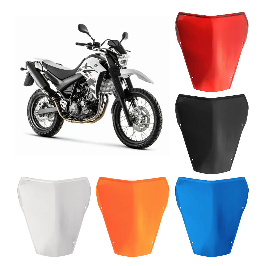 Bolha Para Brisas Carenagem Farol XT 660 660R XT660 - Ano 2005 2006 2007 2008 2009 2010 2011 2012 2013 2014 2015 2016 2017 2018