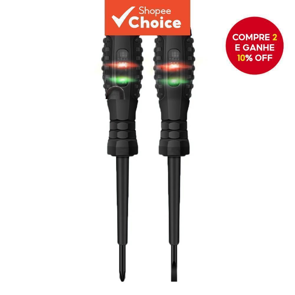 Notebook elétrico doméstico Chave de fenda de teste elétrico Detecção não danificada Fio Ponto de interrupção Tomada dom