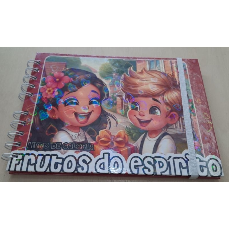 caderno de Colorir infantil Dons do Espírito Santo