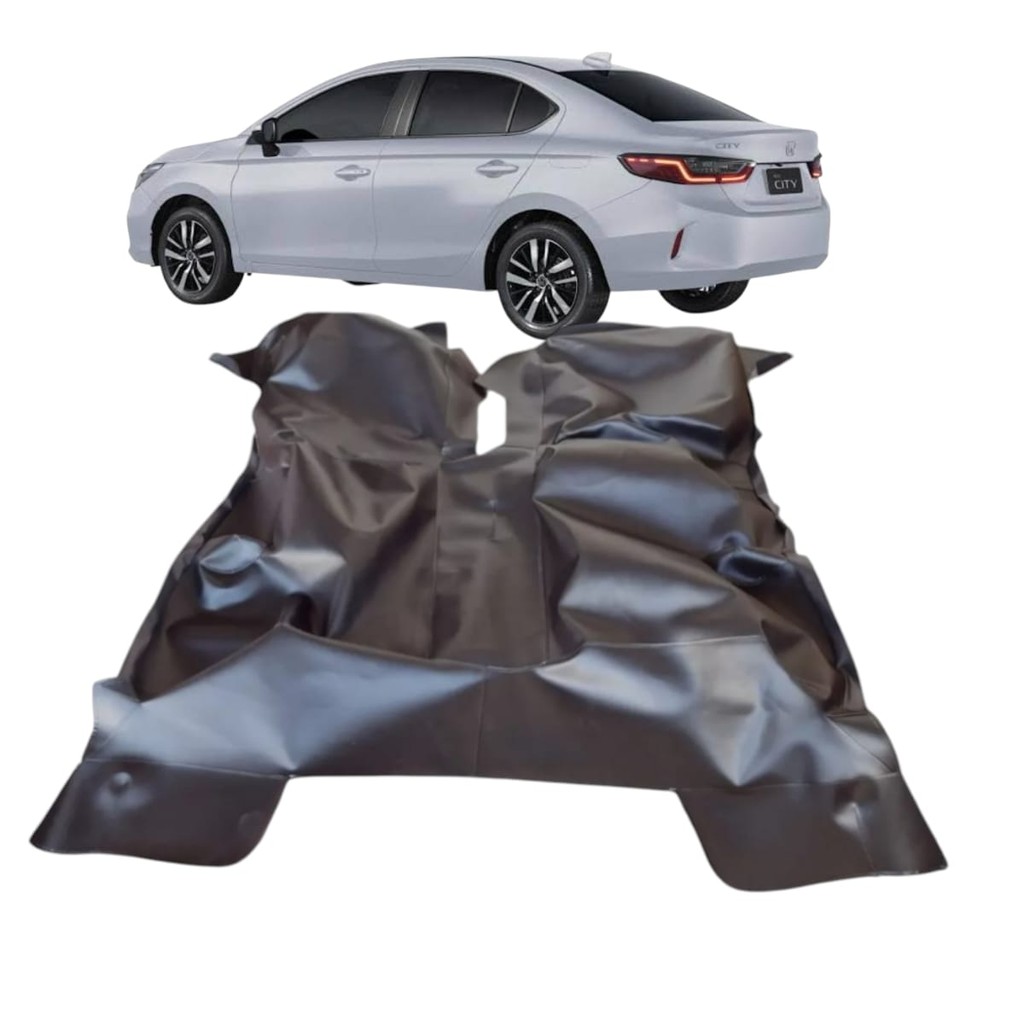 Tapete do Assoalho Honda New City Sedan 2022/2025 Preto Fosco