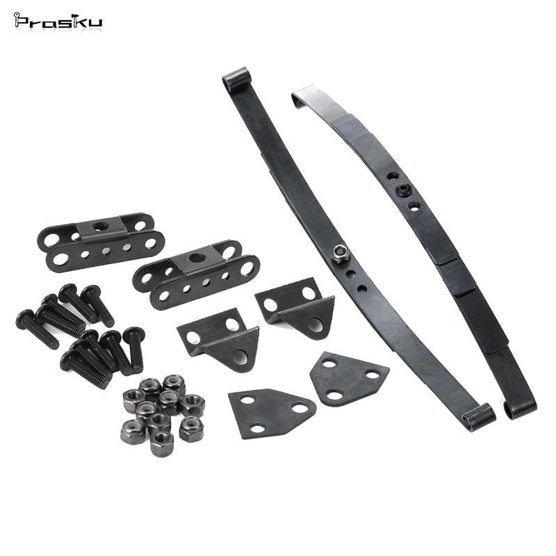 [stdzsw] 1 Par De Metal Aço Duro Folha Tipo Kit De Mola Para Axial D90 RC 4WD TF2 1/10 Crawler Car Parts Upgrades