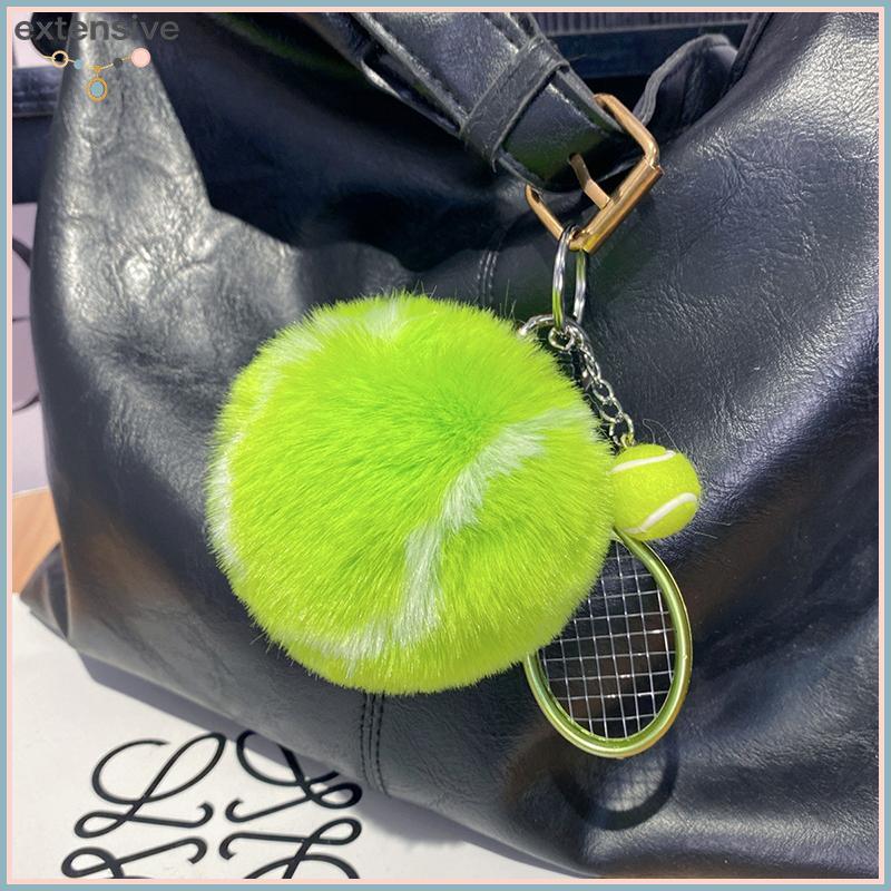 EA & Moda Tênis Chaveiro Bonito Bola De Pelúcia Saco Escolar Pingente Pendurado Ornamentos Para Presente Da Menina Acess