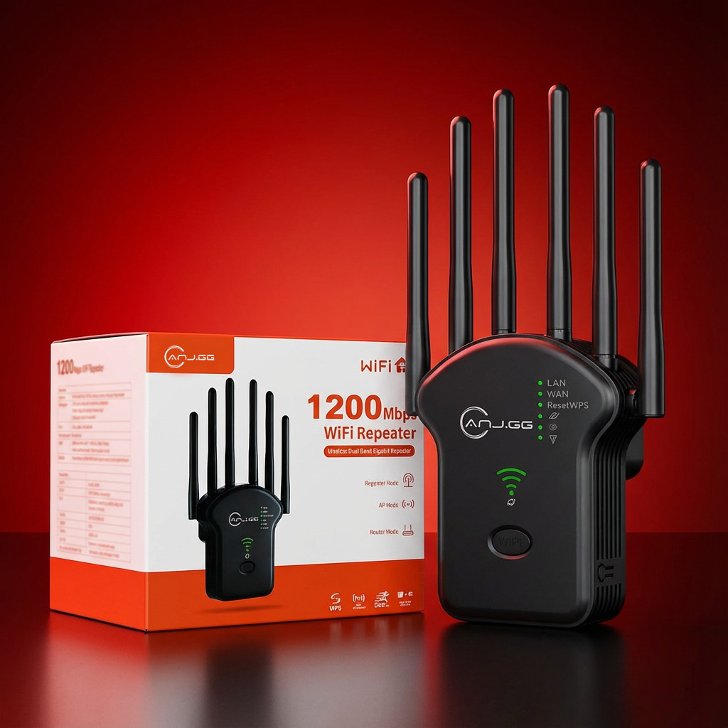 Repetidor Wifi 2800m 6 Antenas Roteador Amplificador De Sinal Modem 300MBPS