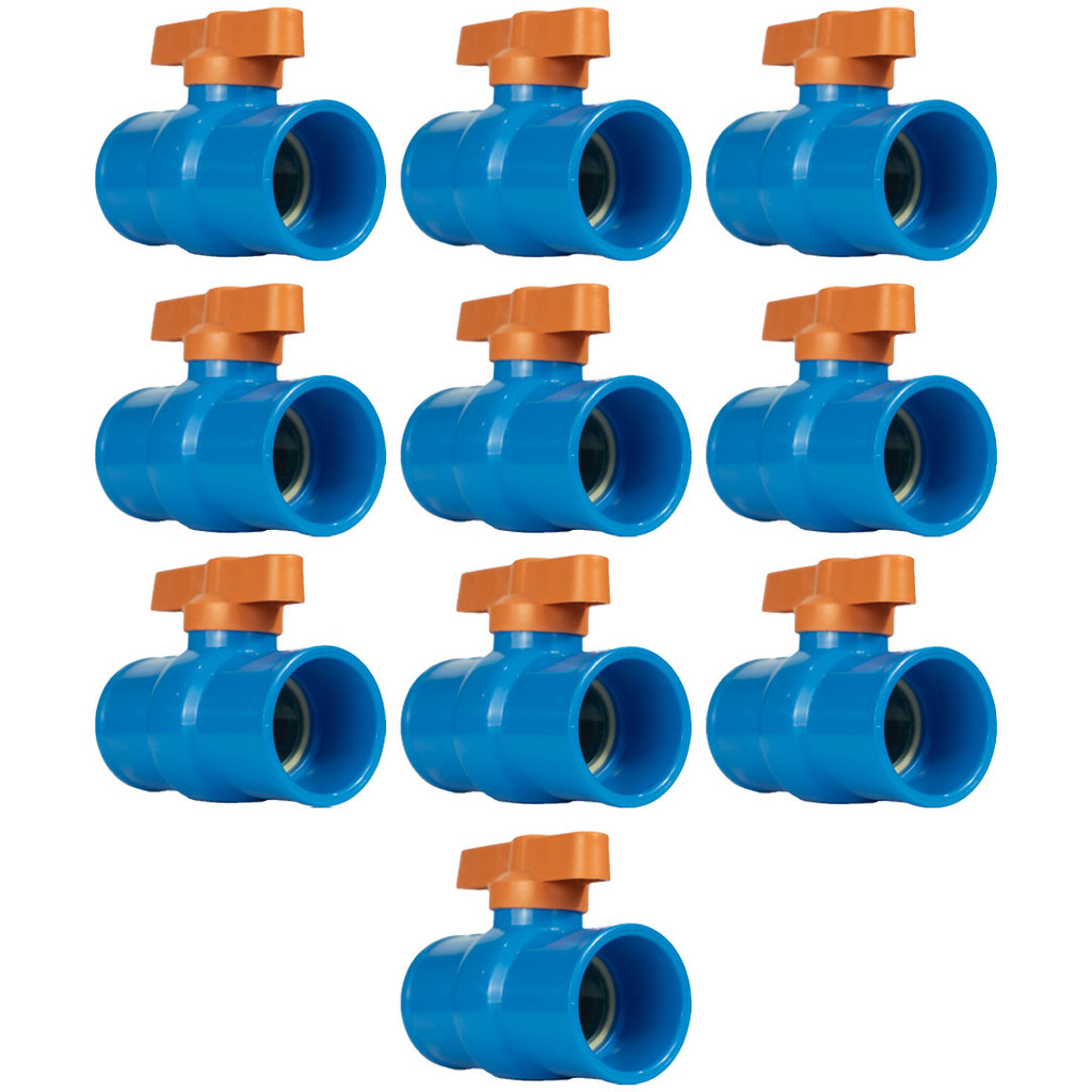 10 x Registro De Esfera 32mm (1